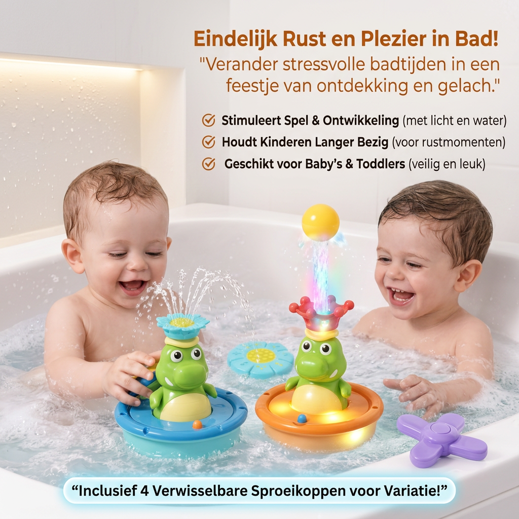 LightCroc™ – Van huilen naar lachen in seconden