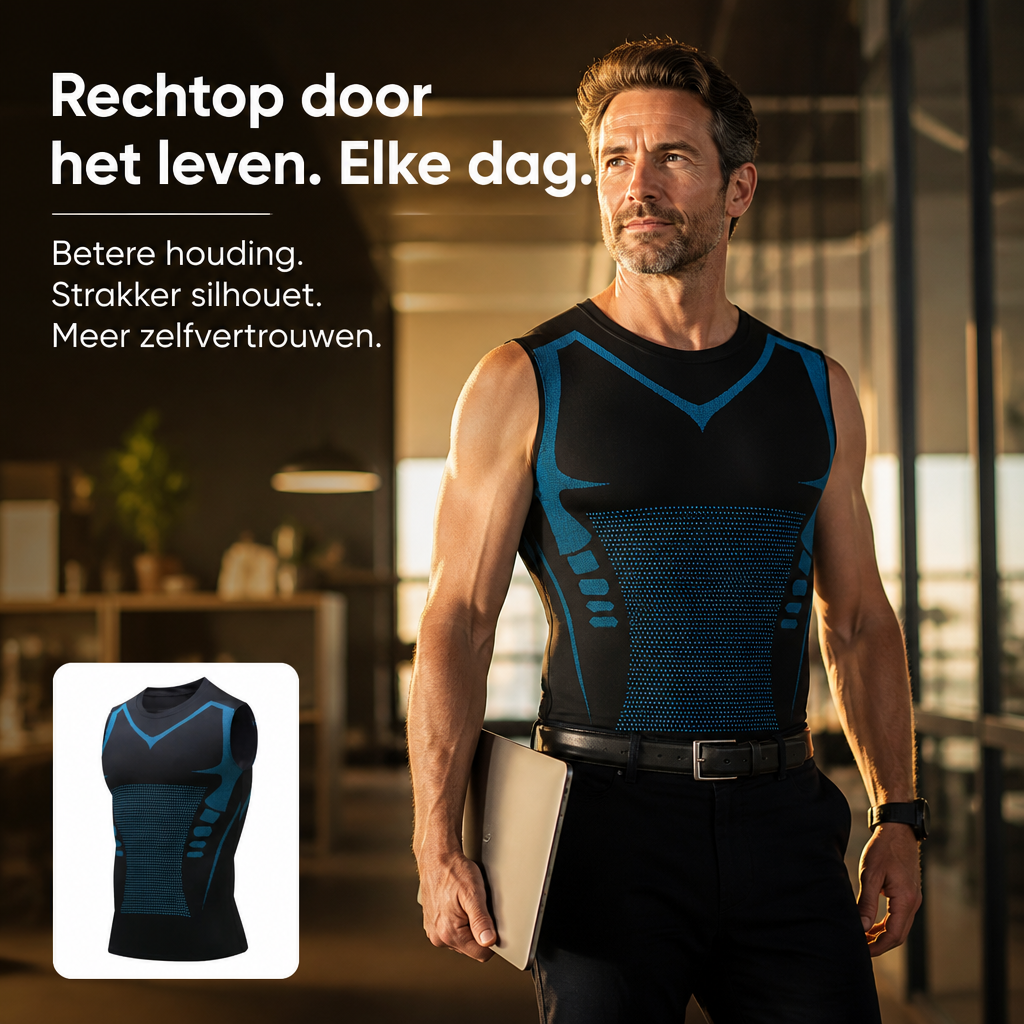 BodyBrace™ - Rechte rug. Strakker silhouet. Direct vanaf de eerste dag.