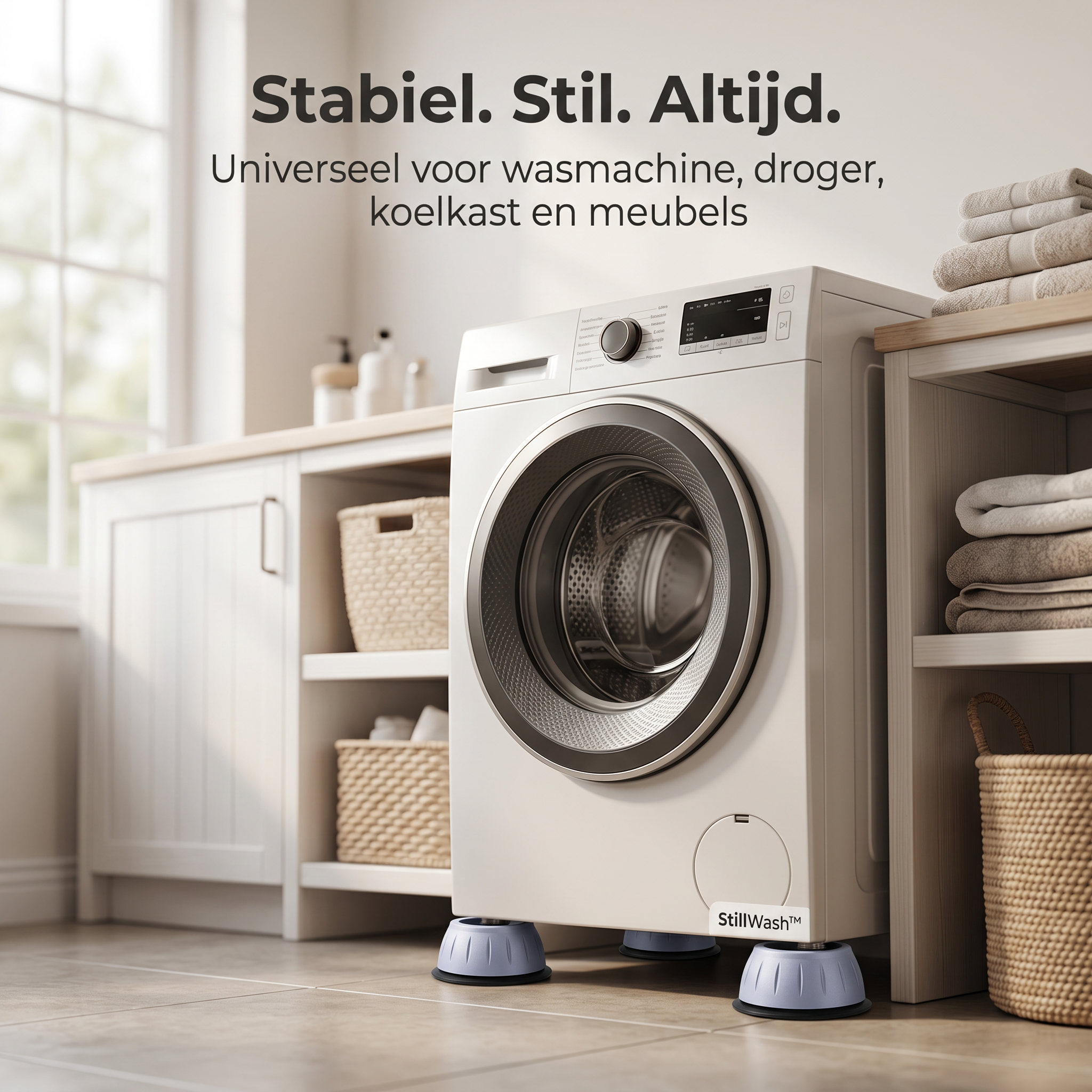 StillWash™ - Geen gedender meer. Gewoon wassen.
