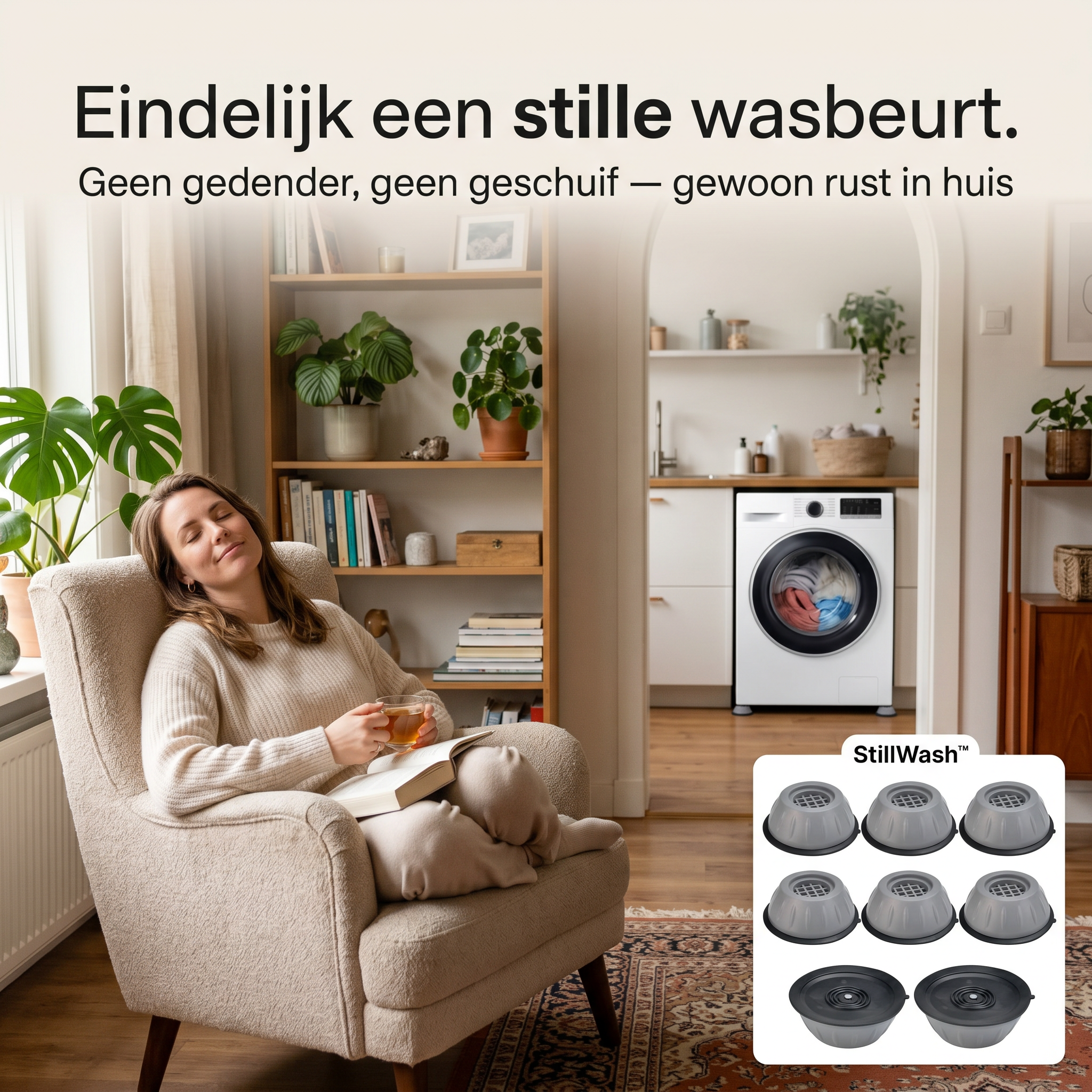 StillWash™ - Geen gedender meer. Gewoon wassen.