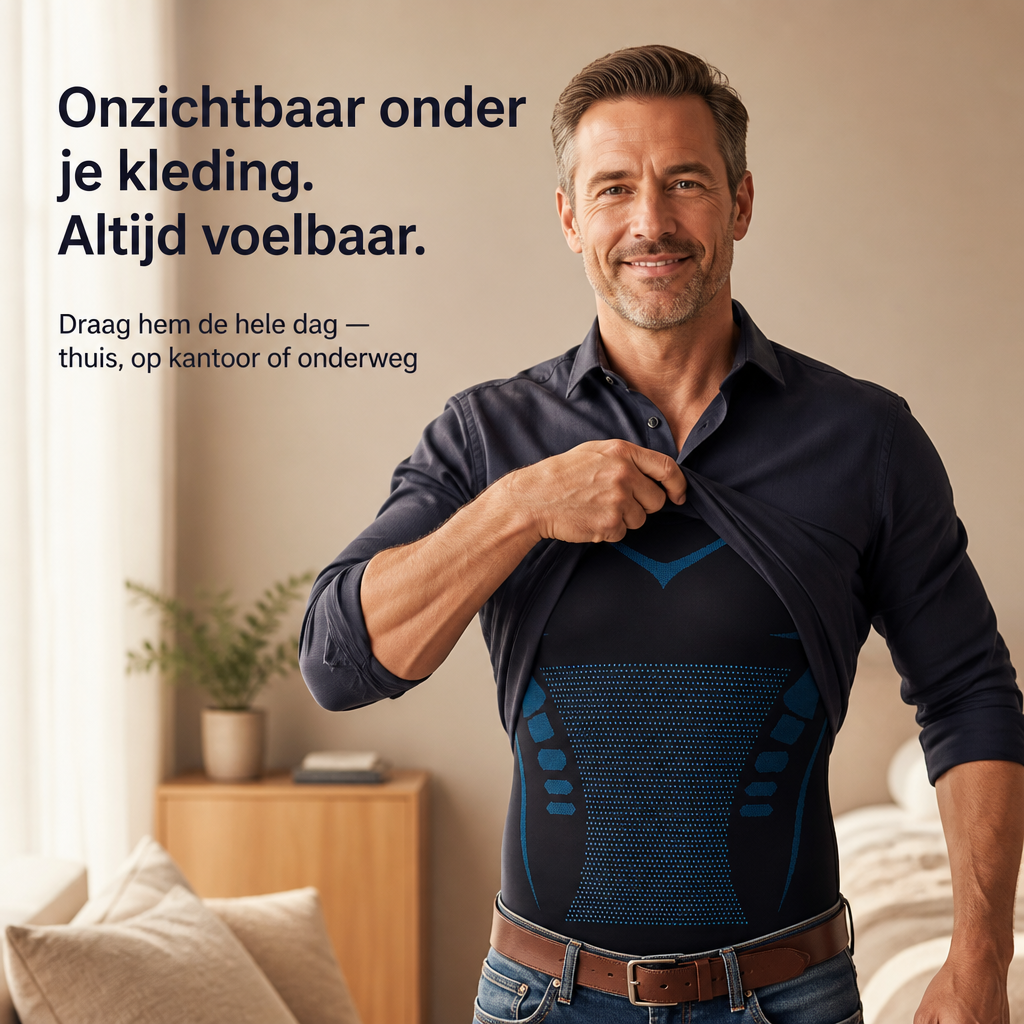 BodyBrace™ - Rechte rug. Strakker silhouet. Direct vanaf de eerste dag.