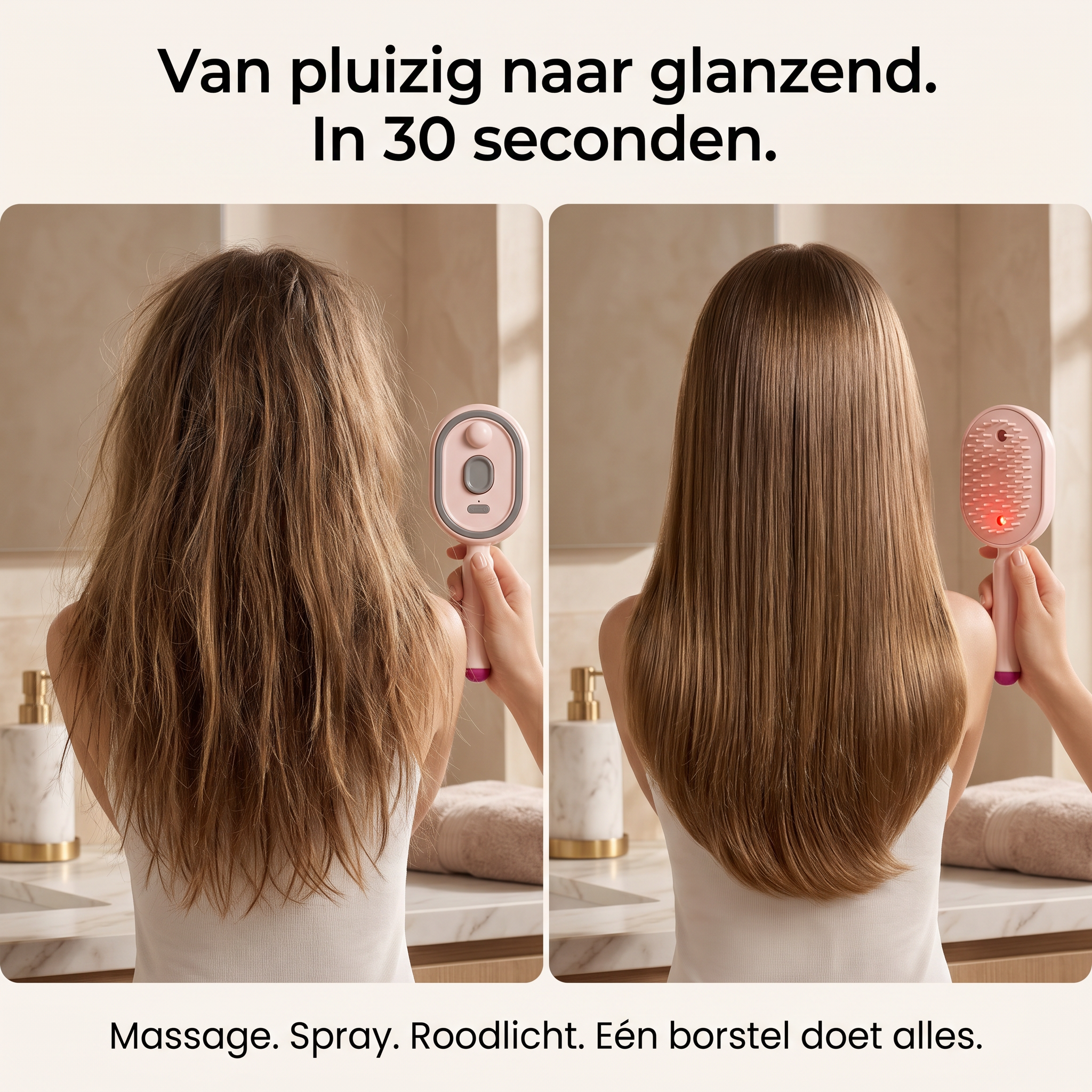 GlowBrush™ - Salon resultaat. Thuis gemak. Elke dag.