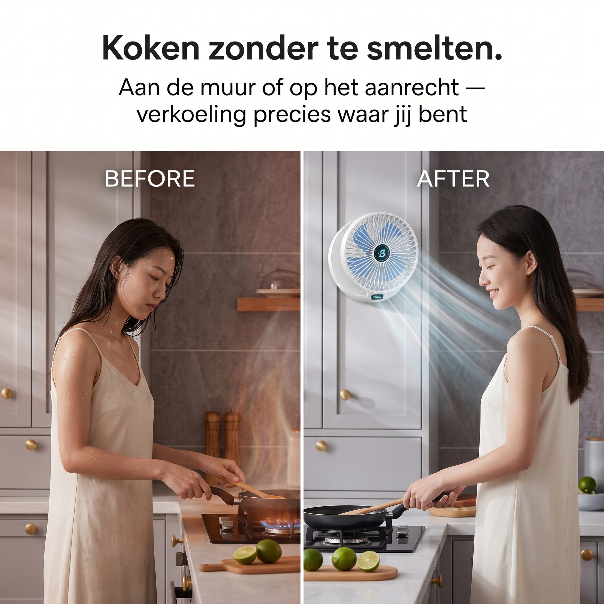 CoolBreeze™ - Verkoeling waar jij bent. Altijd.