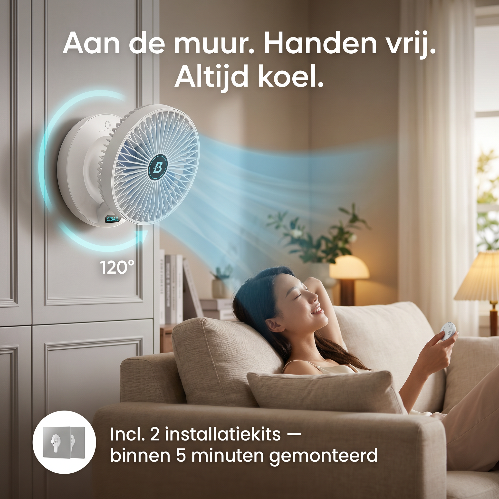 CoolBreeze™ - Verkoeling waar jij bent. Altijd.